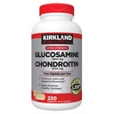 Kirkland Signature Glukosamiini & Chondroitin, 220 tablettia (2 pakkaus)