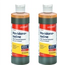 Leader Povidoni Jodi 10% Prep Solution USP, Ensiapu Antiseptinen haavanpuhdistusaine, Haavapesu, Antiseptinen saippua (8 Fl Oz, pakkaus 2)