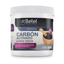 Betel Natural Premium Aktiivihiili/hiili Activado Powder 100% Pure Ultra Fine - 2 Oz