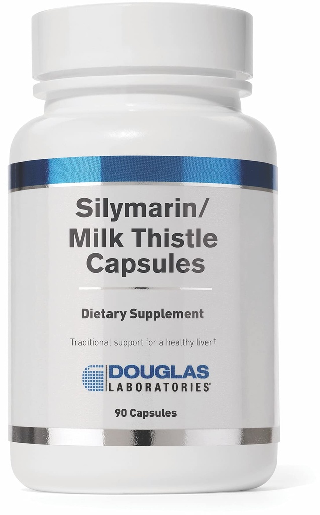 Douglas Laboratories Silymarin/Milk Thistle -kapselit 150 mg Milk Thistle -uutetta 90 kapselia