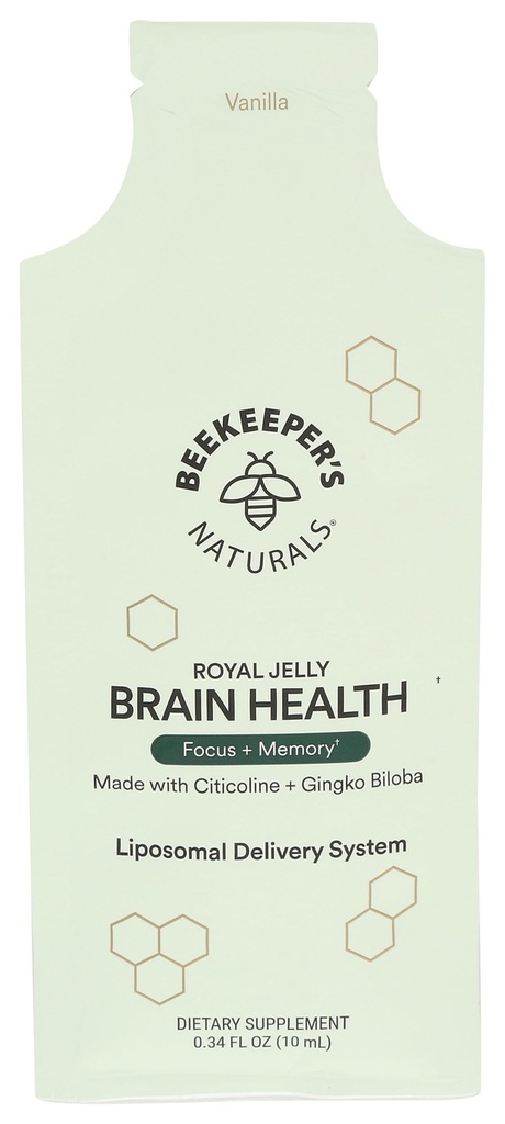 Mehiläishoitajat Naturals Brain Health Royal Jelly Liposomal SGL, 0.34 Fz