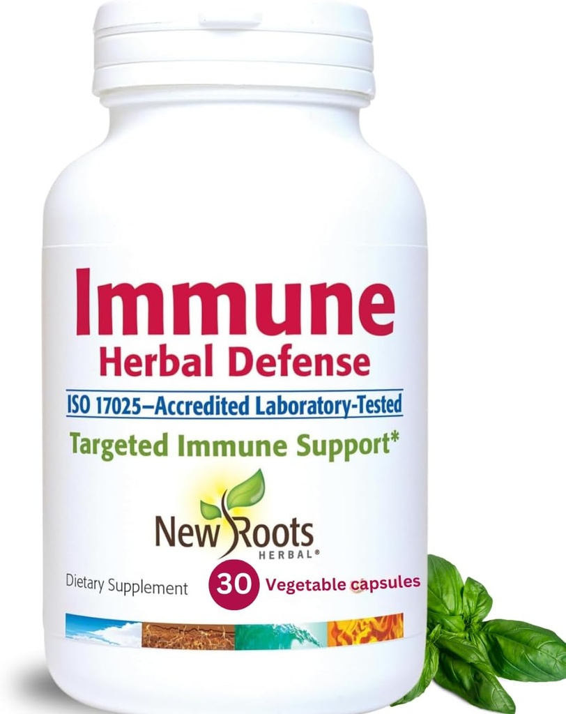 Immuuni kasviperäisten puolustus täydentää (200 mg) Reishi Mushroom, Astragalus Andrographis, Multi kasviperäisten uute kanssa Elderberry, Echinacea (30 kapselia)