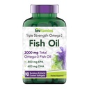 tnvitamiinit Burpless Omega-3 Fish Oil: 2000mg - 90 Softgels 