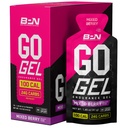 BARE PERFORMANCE NUTRITION, BPN Go Gel Endurance, 24g kolhydrater och 100 kalorier per Pack, Vegan + Gluten Free Running Gel, 10 Single-Serving Packs, Mixed Berry