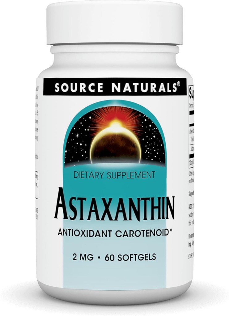 LÄHDE NATURALS Astaksantiini 2 Mg Soft Gel, 60