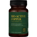 Global Parannus Bio-Active Copper Supplement Cu1 - Cuprous Nikotinic Acid auttaa detox kehon sisällä - Tukee Immuunijärjestelmän ja Red Blood Cell - Niacin B3-vitamiinin kelated kupari - 30 kapselia