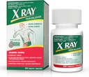X RAY Extra Strength Pain Reliever: asetaminofeeni 500 mg, aspiriini, kofeiini - 24 tablettia Jokainen, Potent Formula migreeni, päänsärky ja selkäkipu lievittää, vähentää tulehdusta