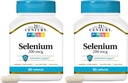 21st Century Selenium 200 mcg kapslar, 60 greve (Pack of 2)