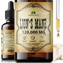 Lion's Mane Extract 4 fl oz Liquid ...Luonnollinen sieni Supplement Tincture for Brain, Memory, Mental Clarity & Focus ...