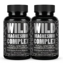 Wild Foods Magnesium Complex Supplement 7X Lomakkeet Korkea Imeytyminen, Täysspektri, Easy Digestion 500 mg Glycinate, Bisglysinaatti, Malaatti, Orotate, Sitraatti, Taurate 90 kapseli (paketti 2)