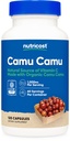 Nutricost Camu Camu 1000mg, 120 kapsel - CCOF Certified Made med organisk, icke-GMO och Gluten Free