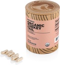Wellnest. Store Turkey Tail Organic Mushroom (Trametes Extract) 200 Kasvis Caps - Immunosupport Supplement; Edistää kasvua Beneficial Bacteria Gut + Boosts Energy