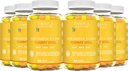 Ruwaa NUTRITION Kids Omega 3 Gummies DHA EPA Omega 3 täydennysosa Lapset. No Fish Oil After-Taste Vegan Omega 3 6 9 + DHA Gummies & C-vitamiini. Kognitiivinen terveys, keskittyä, visio. Lapset Omega 3 540ct (6)