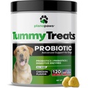 Probiotika för hundar Digestive Health - Dog Probiotics och Digestive Enzymes - Allergy Relief för hundar - Probiotikum för hundar Gut Health - Puppy Probiotic Tummy Treats - 120 Dog Probiotic Chews