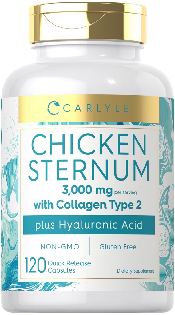 Carlyle Chicken Sternum Cartilage Collagen Capsules 