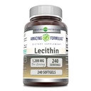 Hämmästyttävä Formula Lecithin 1200 Mg ... Softgels Supplement ...