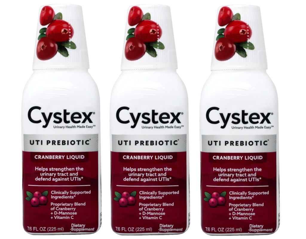 Cystex Virtsan terveyden ylläpito Karpalo 7,6 Fl Oz (paketti 3)