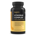 LEGION-vitamiini B-komplex (120 kapselia) - B-vitamiinikompleksi koliinilla ja Inositolilla tukee mielialaa ja maksan toimintaa - Vegaani B-kompleksi vitamiinit tukea energian aineenvaihduntaa ja lihasten toimintaa