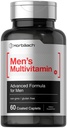 Horbäach Miehet Multivitamiini ... 60 Caplets... Advanced Formula C-, D-, Magnesium-, Mineraalit & enemmän...