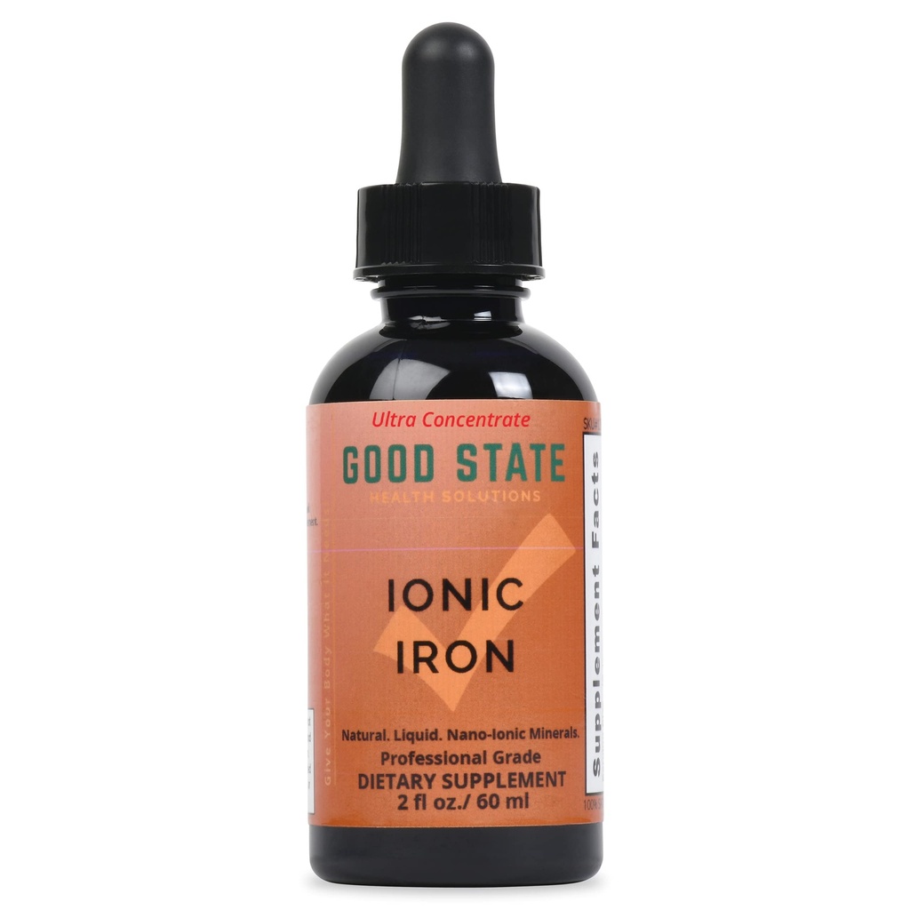 Good State Liquid Ionic Iron Ultra Concentrate (10 tippaa vastaa 2 mg - 100 annosta per pullo)
