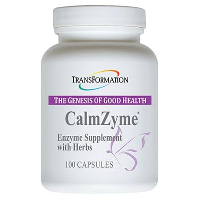 Muuntaminen Genesis Good Health Enzymes CalmZyme täydentää Enzymes & Herbal Blend, Maksimoi digestio ravinteiden, tuotannon energian ja tuen immuuni-tuki, 100 kapselia