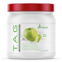 Metabolic Nutrition, TAG, Trans Alanyl Glutamiini, 100% L-glutamiini Peptidijauhe, pre-intra-treenin jälkeinen täydennys, 400 grammaa (40 annosta) (vihreä omena)