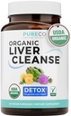 USDA Organic Milk Thistle ja Voikukanjuuri - Silymarin Milk Thistle Liver Detox Cleanse Formula Artichoke Extract kattava maksa tuki - Vegan ei-GMO & Lab todennettu (1 kuukausi tarjonta)