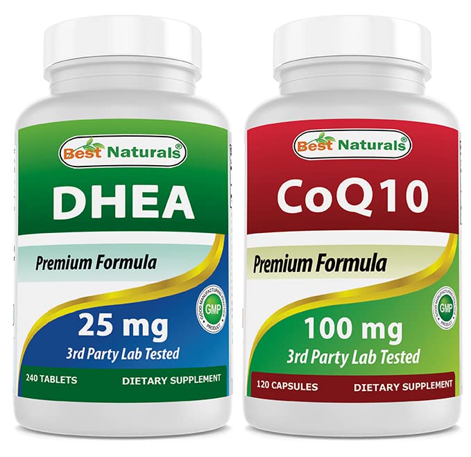 Best Naturals DHEA 100 mg & COQ10 100 mg