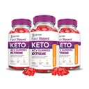 Justized Laboratories (3 Pack Fast Ripped Keto ACV Gummies Extreme 2000MG Fast Ripped Keto Gummies Apple Siider Vinegar Formulated with Pomegranate Beet Juice Powder B12 Vegan Non GMO 180 Gummys