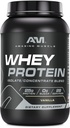Amazing lihas 100% Whey Protein Powder * Advanced Formula Whey Protein Isolate kuin ensisijainen ainesosa yhdessä Ultra suodatettu Whey Protein konsentraatti (Vanilla, 2 lb)