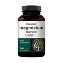 NatureBell Magnesium Taurat 1,500mg, 240 kapslar | Förhöjd Absorption | Icke-GMO, Gluten-Free