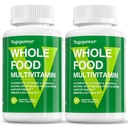Vegaani Koko ruoka Multivitamiini miehille, Methyloitu monivitamiini miehille ja naisille, luomuhedelmät ja kasvikset täydentää, yrttien ja sienien sekoitus, kasvi Omegas, Kaikki luonnolliset, ei-GMO, 180 kreivi