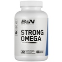 BARE SUORITUSKYKY RAVINTO, BPN Strong Omega Fish Oil Soft Gel, 1290mg Fish Oil per kapseli, Wild Catch Fish, kestävästi lähde, IFOS Certified, 30 Tarjoilut
