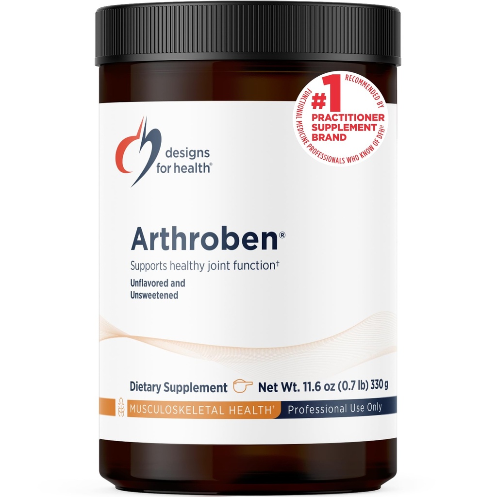 Designs for Health Artemtoben Unmaustamaton / makeuttamaton - Collagen Peptides Powder + kasvitieteellinen auttaa tukemaan terveellisiä niveliä - Peptides Drink Mix, non-GMO (30 tarjoilua / 330 g)