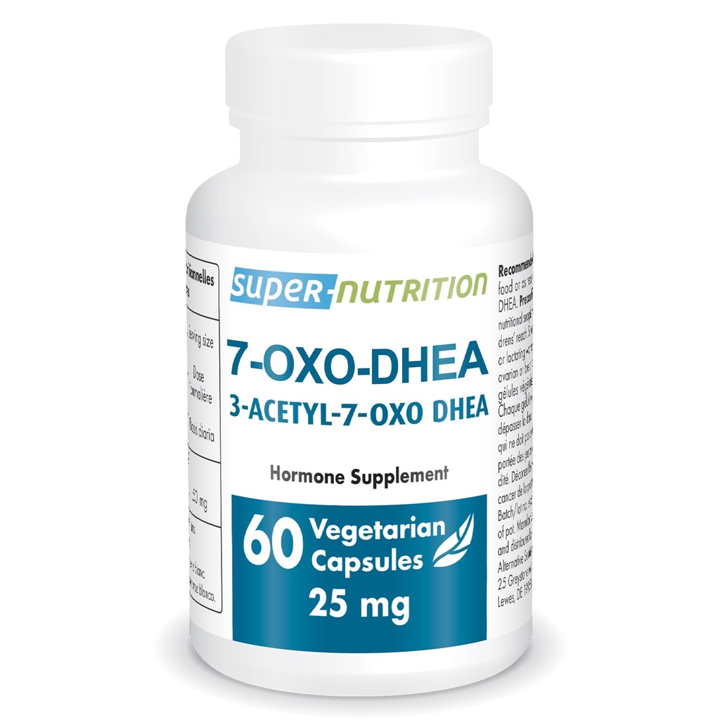 Supersmart 7-OXO DHEA 25mg - Advanced DHEA Metabolite Supplement 