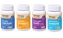 Renzon vitamiineja Kid Essential Bundle - Probiootti, C-vitamiinia Elderberry & Sinkki immuuni tukea, Picky Eater Kids Multivitamiini, ja Herkules Kalsium