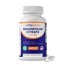 Vitamatic Magnesium Citrate 500 mg per tarjoilu - 180 kasvissyöjän kapselit (Provides 150 mg Elemental Magnesium) - Lisätty B6 maksimaalinen absorptio - tukee lihasten, nivelten ja sydämen terveys *