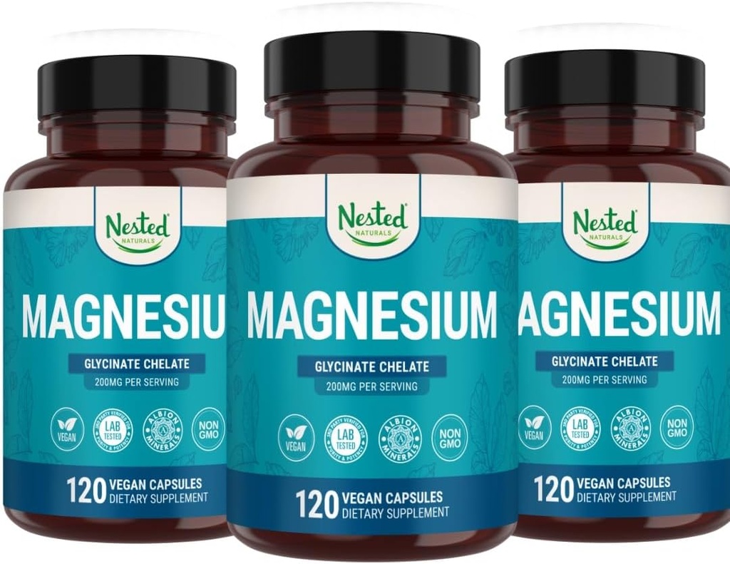 Nested Naturals Magnesium Glycinate Chelate 