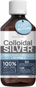 Kolloidinen Silver Liquid 8 fl oz 10 PPM - Bioaktiivinen Hydrosol Silver Water - Natural Immuno Support Nano Sol Supplement Solution - Laatu Ionic Minerals - Organic jäsennelty hopea