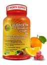 Quercetin with bromelain C-vitamiini ja Sinkki Rikastettu Organic Whole Foods - 1215 mg per Serving - Quercetin Phytosome 500 mg kapselit inkivääri ja flavonoidit Immuunituki - 120 Count