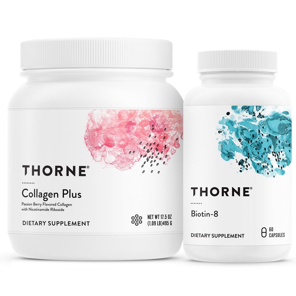 THORNE - Collagen Plus ja Biotin 8 Bundle Radiant iho, hiukset ja kynnet - 30 Tarjoilut