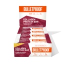 Bulletproof Fudge Brownie Collagen Protein Bars, Pack of 12, Keto-Friendly Snack med MCT Oil, Grass-fed Collagen, No Added Sugar