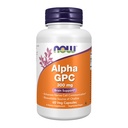 Nyt elintarvikkeet Nyt Ruoka Alpha Gpc 300mg, 60 Veg Caps (Pakki 2)