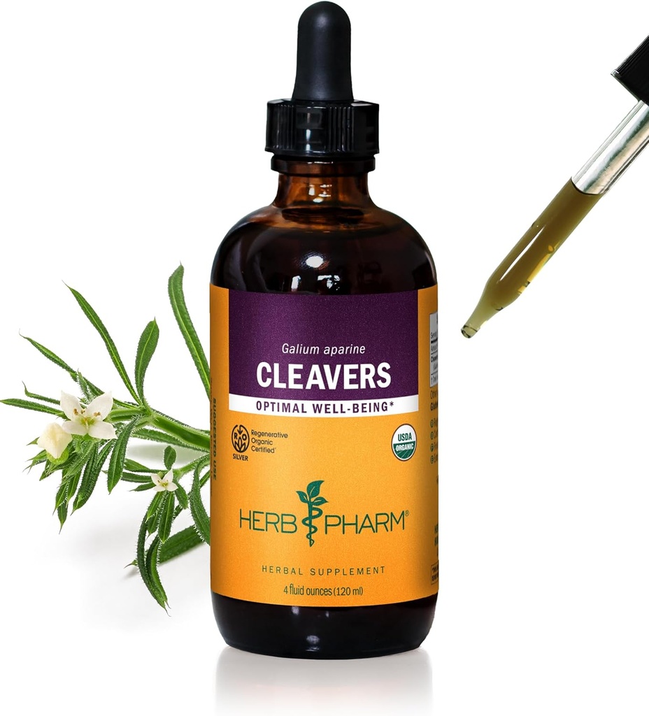 Herb Pharm Cleavers Liquid Extract - 4