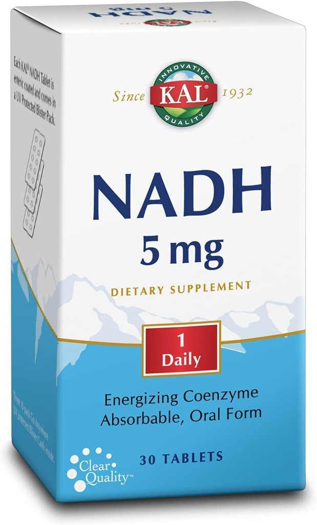 KAL 5 Mg Nadh Tabletit, 30