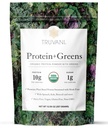 Truvani Protein + Greens Supplement | Spinach, Kale & Broccoli | 10g Organic Plant Based Protein | 20 portioner | USDA Organic | Gluten & Dairy Free | Vegan | No Added Sugar