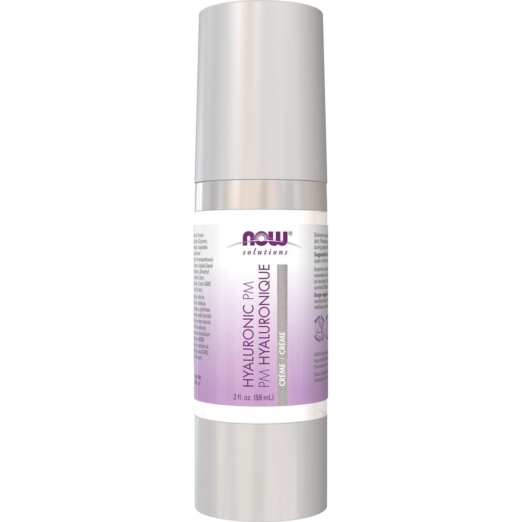 Nyt Foods Solutions, Hyaluronihappoa PM Creme, 2 fl oz (59 ml)