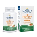 Nordic Naturals Omega Memory with Curcumin, Lemon - 60 Soft Gels - 1000 mg Omega-3 + 400 mg Optimoitu Curcumin - Muisti, kognitio - Sisältää fosfatidyylikoliini & Hupertsiini A - ei-GMO - 30 Servings