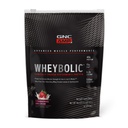 GNC AMP Wheybolic Clinically Proven Protein Powder, 40g Whey Protein, BCAA, Leucine, Ökar muskelstyrka, muskelbyggnad, 3rd Party Tested, Gluten Free, Strawberries och Cream, 10 Servings