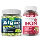 Vegan Omega 3 Gummies 1000mg + Järntillskott 12,5 mg